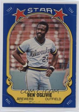 1981 Fleer Star Stickers - [Base] #14 - Ben Oglivie