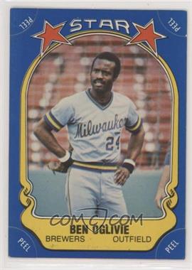 1981 Fleer Star Stickers - [Base] #14 - Ben Oglivie