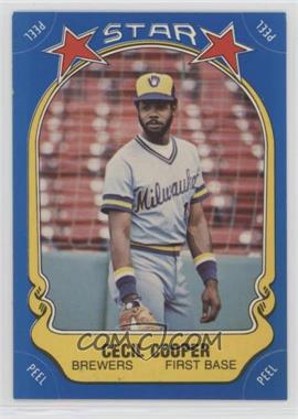 1981 Fleer Star Stickers - [Base] #16 - Cecil Cooper