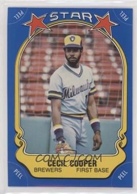 1981 Fleer Star Stickers - [Base] #16 - Cecil Cooper