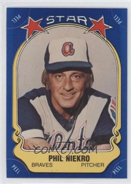 1981 Fleer Star Stickers - [Base] #23 - Phil Niekro