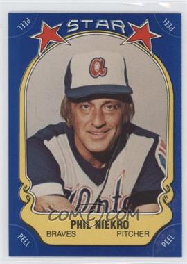 1981 Fleer Star Stickers - [Base] #23 - Phil Niekro