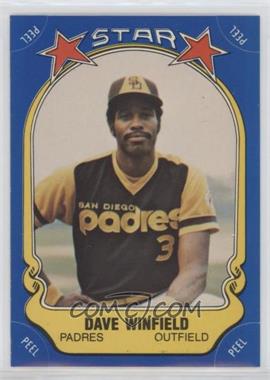 1981 Fleer Star Stickers - [Base] #25 - Dave Winfield