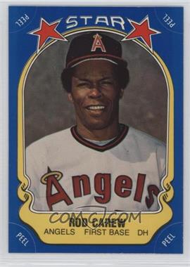 1981 Fleer Star Stickers - [Base] #40 - Rod Carew