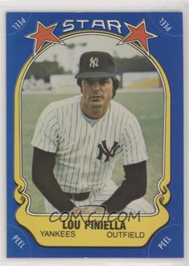 1981 Fleer Star Stickers - [Base] #45 - Lou Piniella [EX to NM]