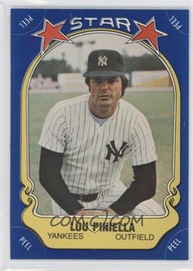 1981 Fleer Star Stickers - [Base] #45 - Lou Piniella