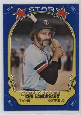 1981 Fleer Star Stickers - [Base] #46 - Ken Landreaux