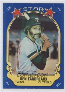 1981 Fleer Star Stickers - [Base] #46 - Ken Landreaux