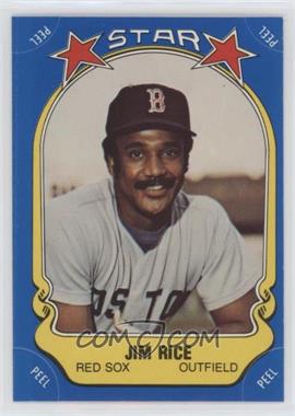 1981 Fleer Star Stickers - [Base] #53 - Jim Rice [EX to NM]