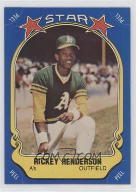 1981 Fleer Star Stickers - [Base] #54 - Rickey Henderson [Poor to Fair]