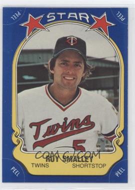 1981 Fleer Star Stickers - [Base] #55 - Roy Smalley