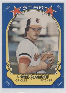 1981 Fleer Star Stickers - [Base] #56 - Mike Flanagan