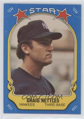 1981 Fleer Star Stickers - [Base] #72 - Graig Nettles