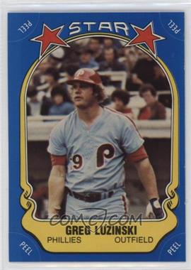 1981 Fleer Star Stickers - [Base] #75 - Greg Luzinski