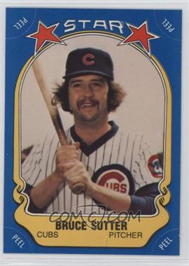 1981 Fleer Star Stickers - [Base] #80 - Bruce Sutter