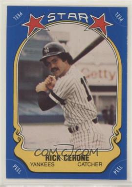 1981 Fleer Star Stickers - [Base] #88 - Rick Cerone