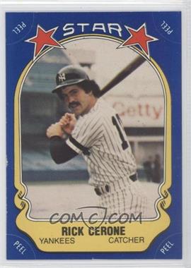 1981 Fleer Star Stickers - [Base] #88 - Rick Cerone