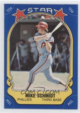 1981 Fleer Star Stickers - [Base] #9 - Mike Schmidt (bat swinging)