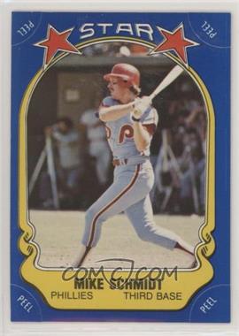 1981 Fleer Star Stickers - [Base] #9 - Mike Schmidt (bat swinging)