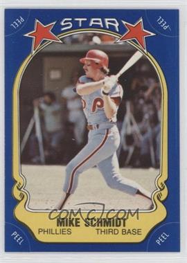 1981 Fleer Star Stickers - [Base] #9 - Mike Schmidt (bat swinging)