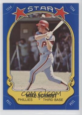 1981 Fleer Star Stickers - [Base] #9 - Mike Schmidt (bat swinging)