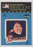 Atlanta Braves (Record and Logo Blue)