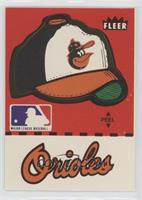 Baltimore Orioles (Hat And Name; Red Background)