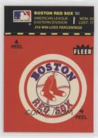 Boston Red Sox (Record and Logo; Red Background; 1974 All-Star Game)