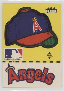 1981 Fleer Team Logo Stickers - [Base] #_CAAN.4 - California Angels (Hat and Name; 1937 All-Star Game)