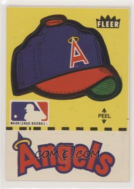 1981 Fleer Team Logo Stickers - [Base] #_CAAN.4 - California Angels (Hat and Name; 1937 All-Star Game)