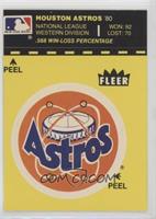 Houston Astros (Record and Logo; 1976 All-Star Game)