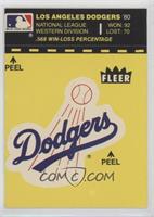 Los Angeles Dodgers (Record and Logo; Yellow Background; 1966 All-Star Game)