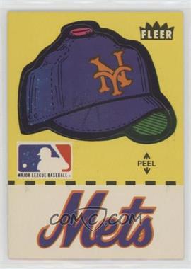 1981 Fleer Team Logo Stickers - [Base] #_NEYM.3 - New York Mets (Hat and Name; 1977 All-Star Game)