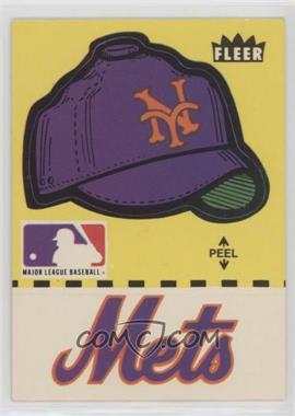 1981 Fleer Team Logo Stickers - [Base] #_NEYM.4 - New York Mets (Hat and Name; 1935 All-Star Game) [EX to NM]