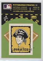 Pittsburgh Pirates (Record and Logo; Green Backgroundl 1967 All-Star Game)