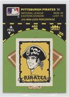 Pittsburgh Pirates (Record and Logo; Green Background; 1972 All-Star Game)