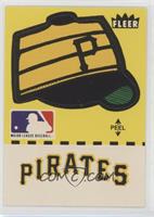 Pittsburgh Pirates (Hat and Name, Yellow Background; 1955 All-Star Game)