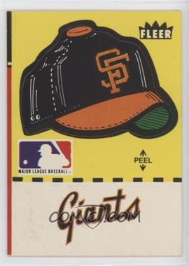 1981 Fleer Team Logo Stickers - [Base] #_SAFG.3 - San Francisco Giants (Hat and Logo) [Good to VG‑EX]