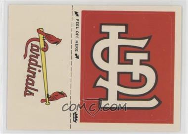 1981 Fleer Team Logo Stickers - [Base] #_STLC.5 - St. Louis Cardinals (Name and Logo; 1970 All-Star Game)