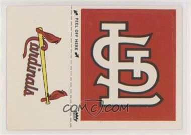 1981 Fleer Team Logo Stickers - [Base] #_STLC.5 - St. Louis Cardinals (Name and Logo; 1970 All-Star Game)