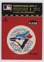 Toronto Blue Jays (Record and Red Logo)