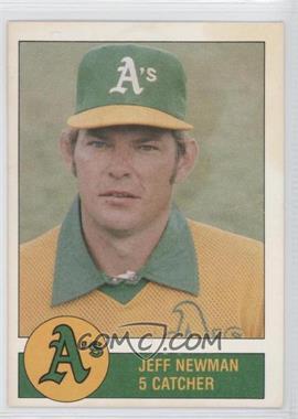 1981 Granny Goose Potato Chips Oakland Athletics - Food Issue [Base] #5 - Jeff Newman