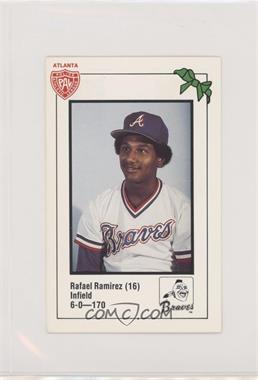 1981 Hostess/Coca-Cola Atlanta Braves Police - [Base] #16 - Rafael Ramirez