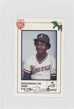 1981 Hostess/Coca-Cola Atlanta Braves Police - [Base] #16 - Rafael Ramirez