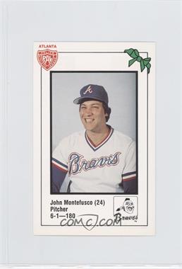 1981 Hostess/Coca-Cola Atlanta Braves Police - [Base] #24 - John Montefusco