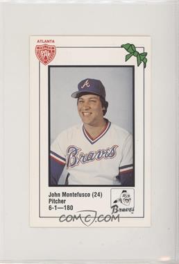 1981 Hostess/Coca-Cola Atlanta Braves Police - [Base] #24 - John Montefusco