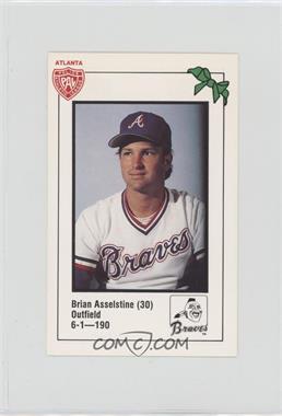 1981 Hostess/Coca-Cola Atlanta Braves Police - [Base] #30 - Brian Asselstine [Noted]