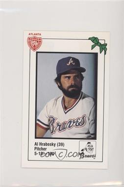 1981 Hostess/Coca-Cola Atlanta Braves Police - [Base] #39 - Al Hrabosky