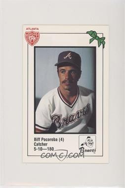 1981 Hostess/Coca-Cola Atlanta Braves Police - [Base] #4 - Biff Pocoroba