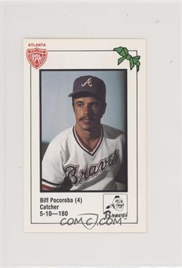 1981 Hostess/Coca-Cola Atlanta Braves Police - [Base] #4 - Biff Pocoroba